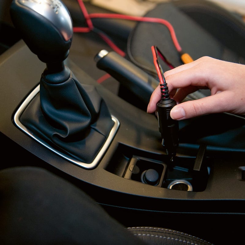 CTEK Connect CIG Plug, Permanent Connection for Hard-to-Reach Batteries, Easy Connection to Your CTEK Battery Charger Using The Vehicle 12V Accessory Sockets, for Cars, Motorcycles & Other Vehicles - Image 3